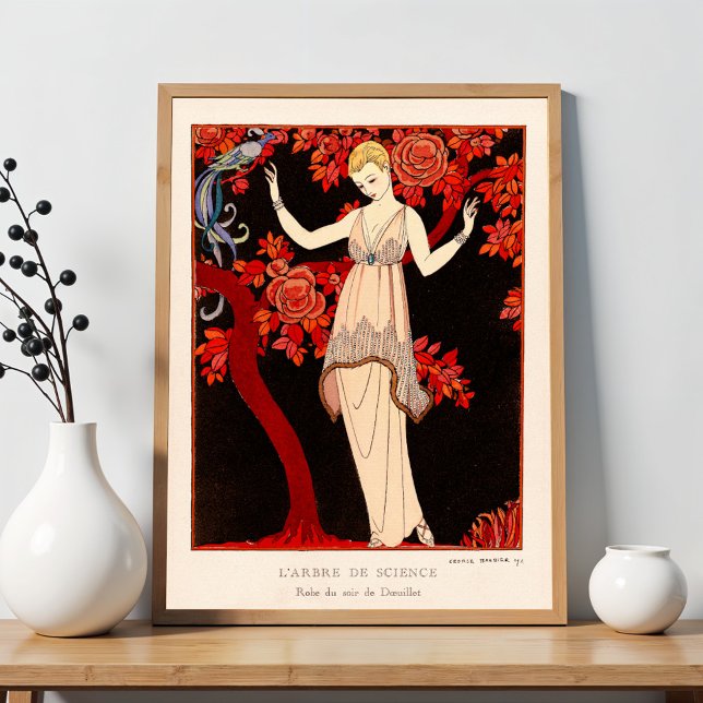 L'Arbre de science av George Barbier Poster (Skapare uppladdad)