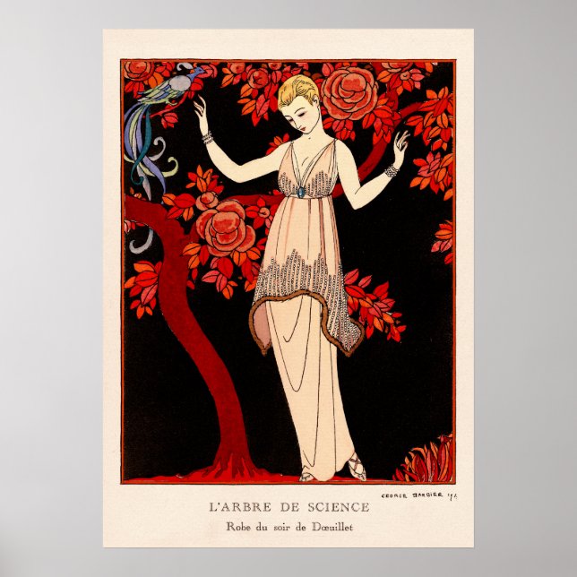 L'Arbre de science av George Barbier Poster (Framsidan)