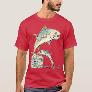 Lårburk av tonfisk t shirt