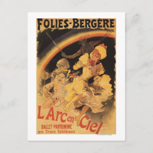 L'Arc-en-Ciel Ballet Folies-Bergere Vykort