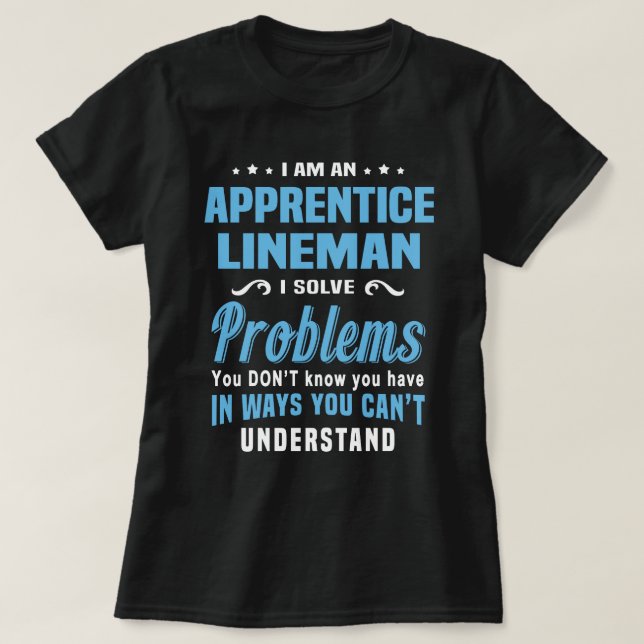Lärce Lineman T Shirt (Design framsida)