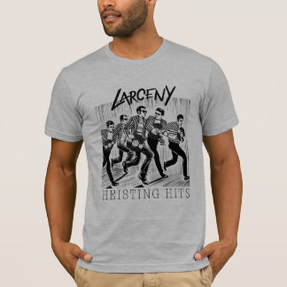 Larceny 2023 Heisting Hits Retro Print T Shirt