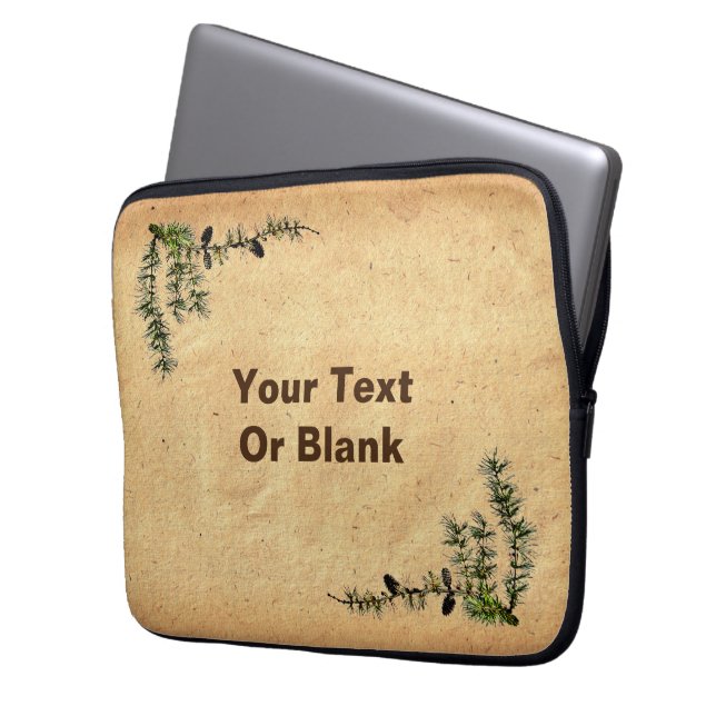 Larch Gren Laptop Fodral (Framsidan Vänster)