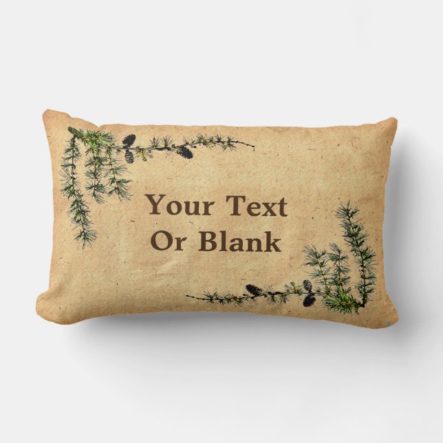 Larch Gren Lumbarkudde (Framsida)