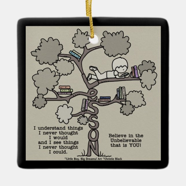 Lärda kurser julgransprydnad keramik (Framsida)