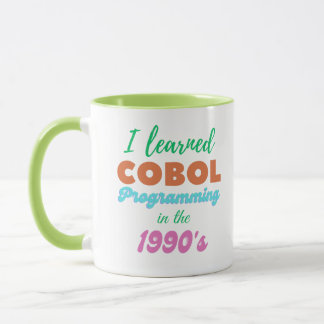 Lärde sig programmeringsspråket Cobol på 90-talet Mugg