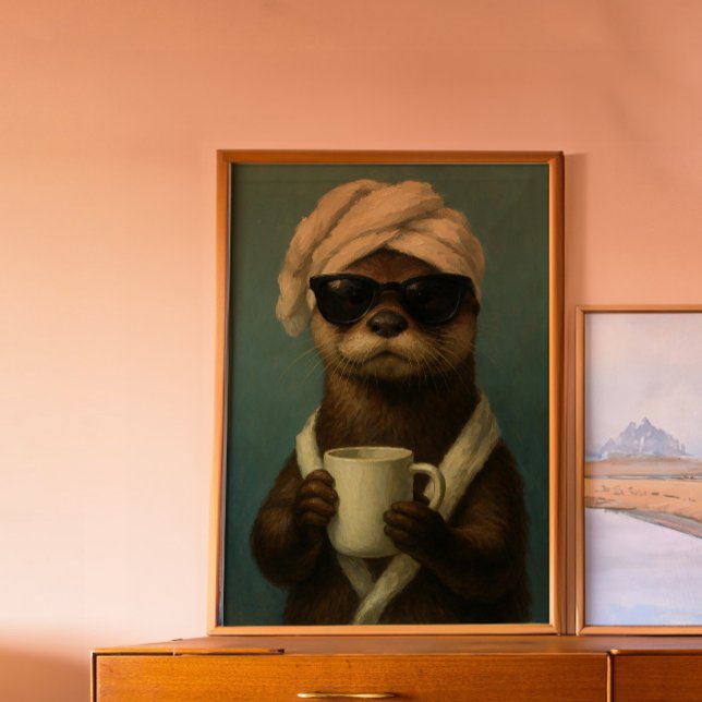 Lårdjuret har fötts upp på en annan gång poster (Skapare uppladdad)