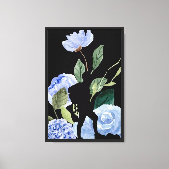 Lärdomar från Blommor Canvastryck (Framsida)