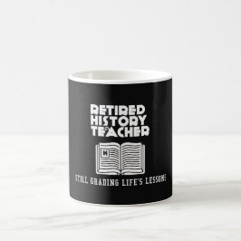Lärdomar från pensionerade historielärare kaffemugg