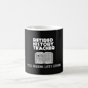 Lärdomar från pensionerade historielärare kaffemugg