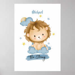 Lärdomar Lejona från molnet Poster