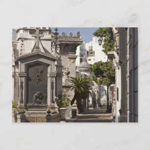 LaRecoleta kyrkogård i Buenos Aires Vykort