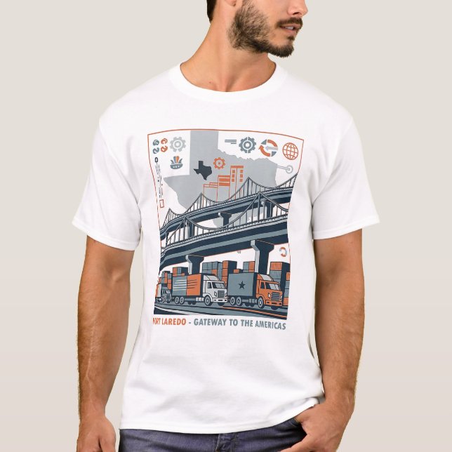 Laredo Border Spirit T Shirt (Framsida)