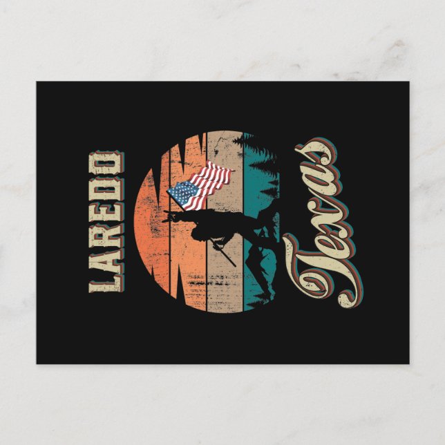 Laredo Texas Vykort (Framsida)