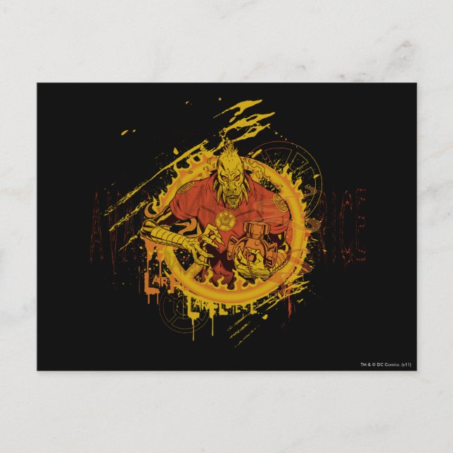 Larfleeze - Agent Orange 14 Vykort (Framsida)