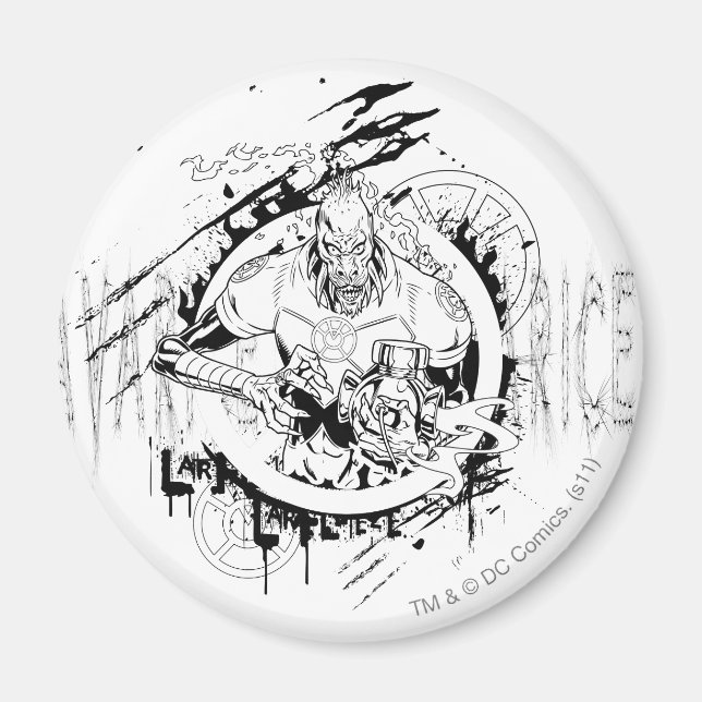 Larfleeze - Agent Orange 15 Magnet (Framsidan)