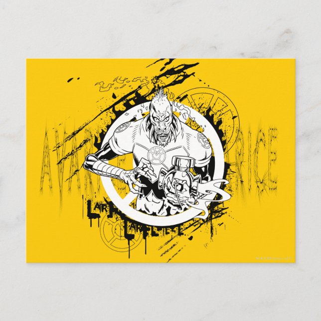 Larfleeze - Agent Orange 15 Vykort (Framsida)