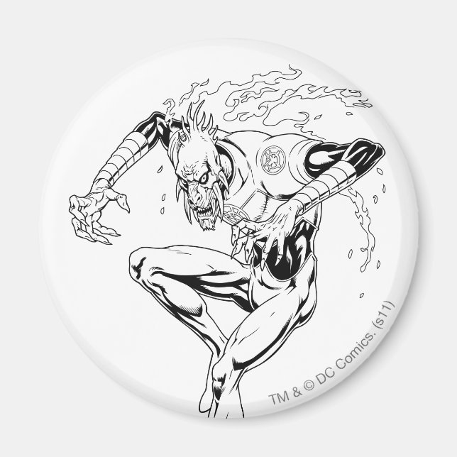 Larfleeze - Agent Orange 3 Magnet (Framsidan)