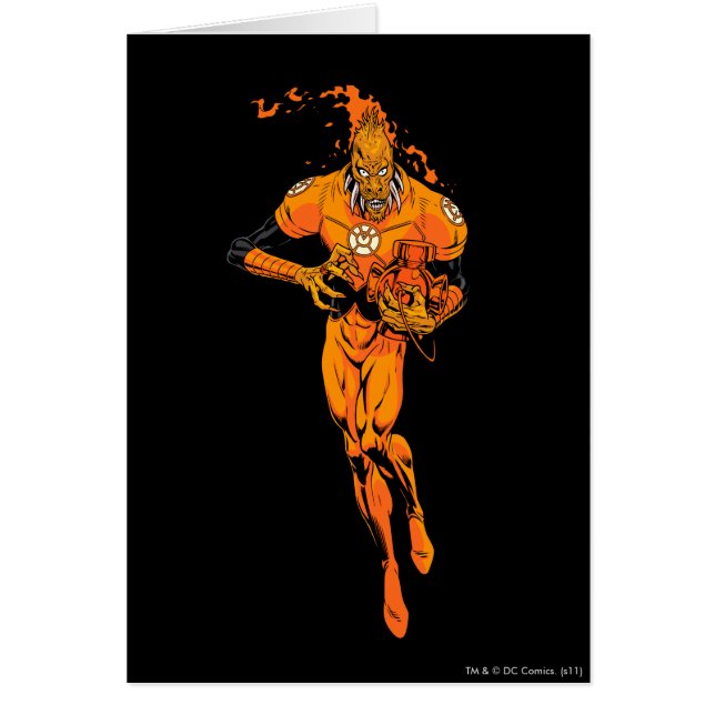 Larfleeze - Agent Orange 4 Hälsningskort (Framsidan)