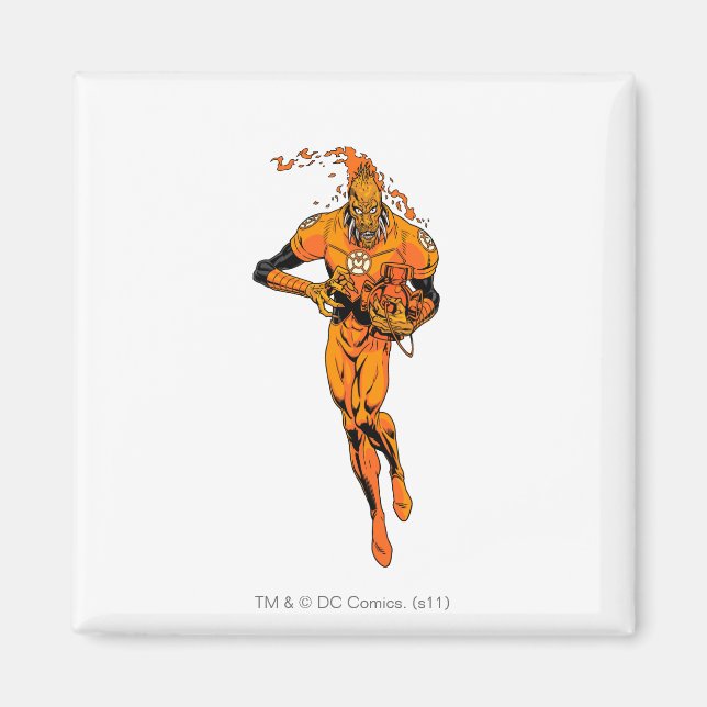 Larfleeze - Agent Orange 4 Magnet (Framsidan)