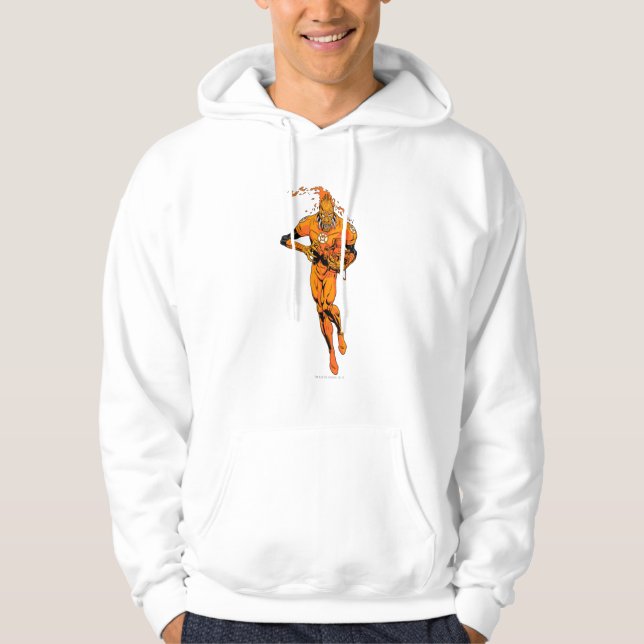 Larfleeze - Agent Orange 4 Sweatshirt Med Luva (Framsida)