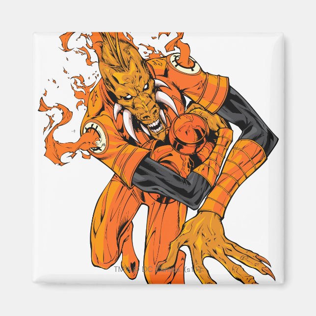 Larfleeze - Agent Orange 7 Magnet (Framsidan)