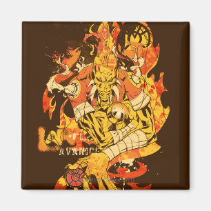 Larfleeze - agentorange 10 magnet