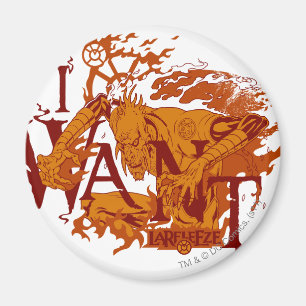 Larfleeze - agentorange 12 magnet