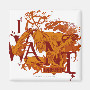 Larfleeze - agentorange 12 magnet