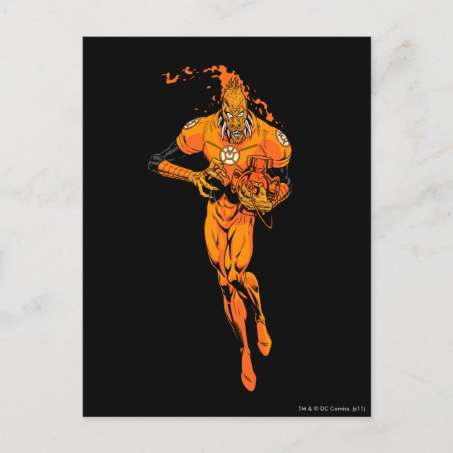 Larfleeze - agentorange 4 vykort (Framsida)