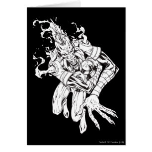 Larfleeze - agentorange 9 hälsningskort