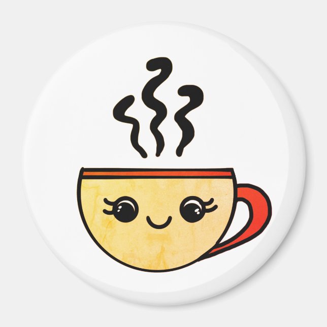 Large, 3 Inch Circle Magnet (Framsidan)