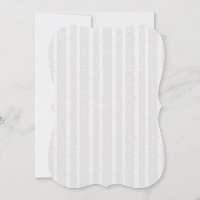 Large Birch Bark Träd (Framsida)