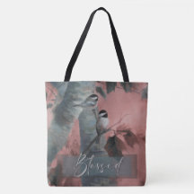 Large Blsed Chickadee tote (speciell utgåva)