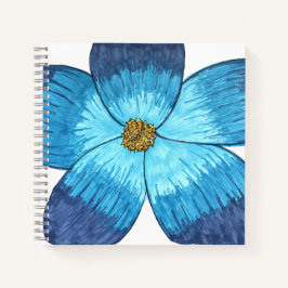 Large Blue Flower