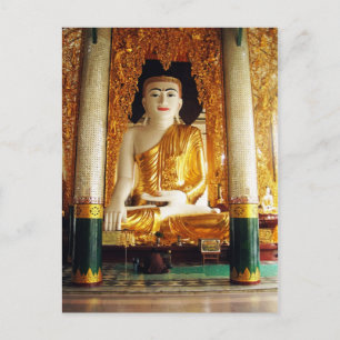 Large Buddha Statue Vykort