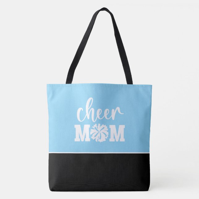 Large Cheer Mamma Tote Bag Tygkasse (Framsida)