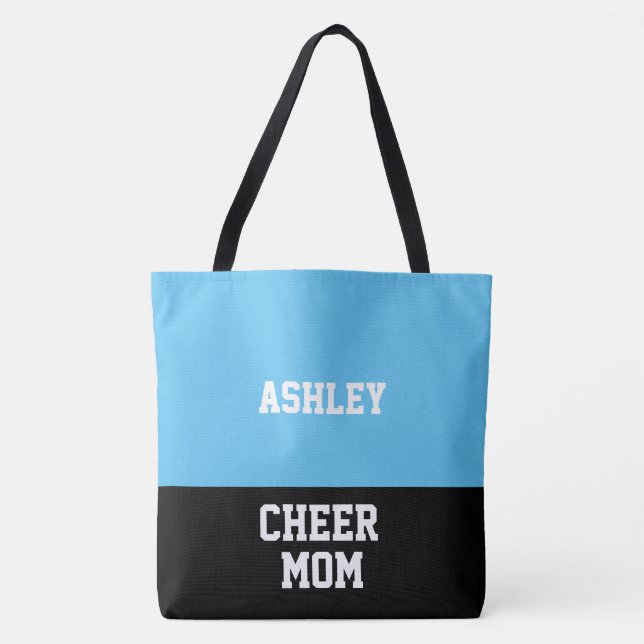 Large Cheer Mamma Tote Bag Tygkasse (Framsida)
