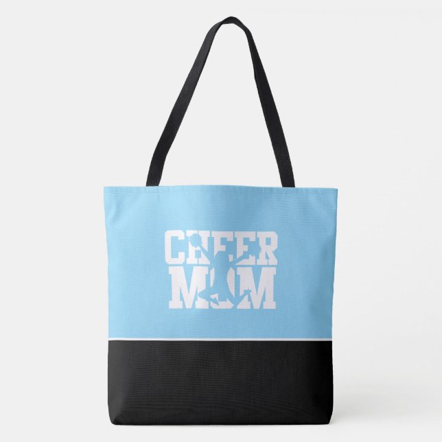 Large Cheer Mamma Tote Bag Tygkasse (Framsida)
