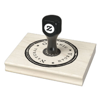 Large Custom Logo Rubber Stamp  Stämpel