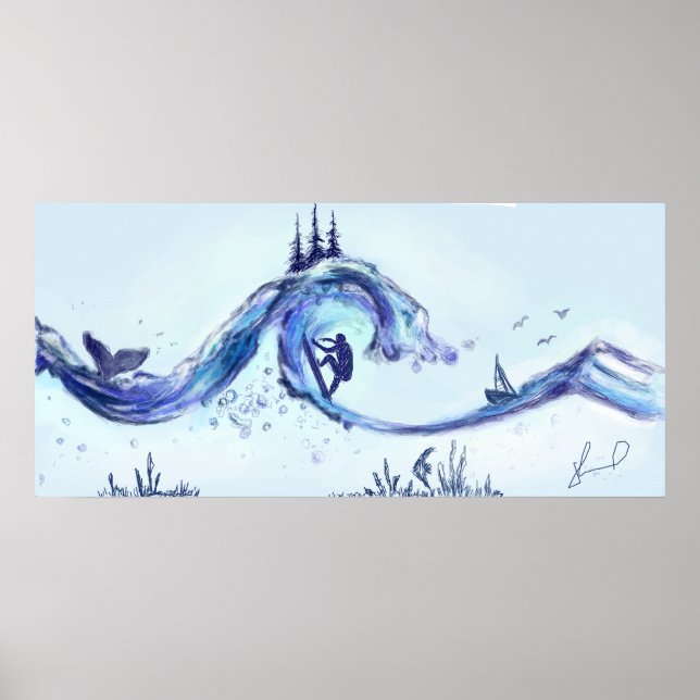 Large Graffiti Poster (Framsidan)