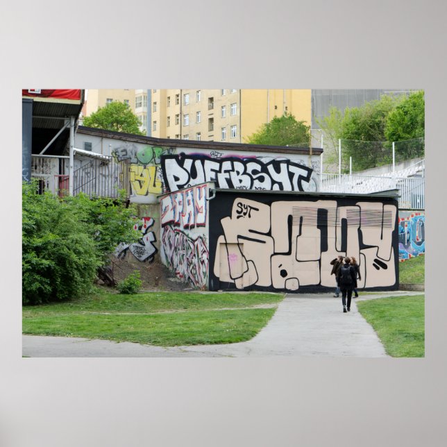 Large Graffitis Poster (Framsidan)