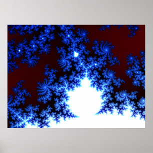 Large Mandelbrot Fractal Poster