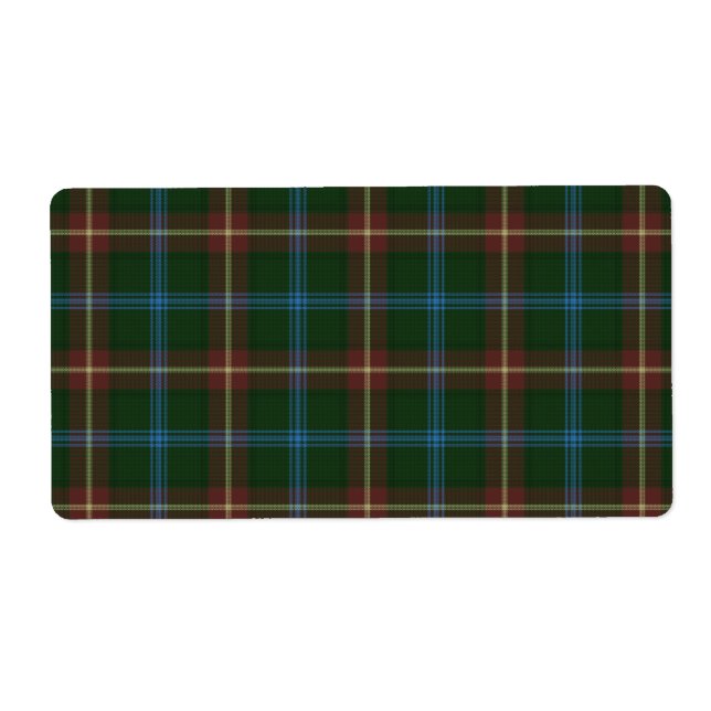 Large Manitoba tartan Fraktsedel (Framsidan)