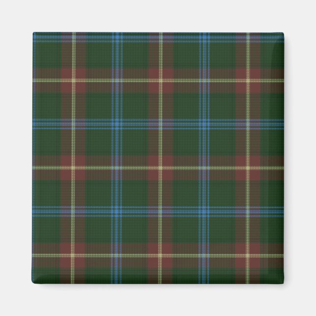 Large Manitoba tartan Magnet (Framsidan)