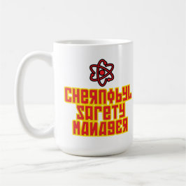 Large Mug - Chernobyl Safety Manager Kaffemugg