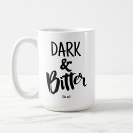 Large Mug - Dark & Bitter Kaffemugg