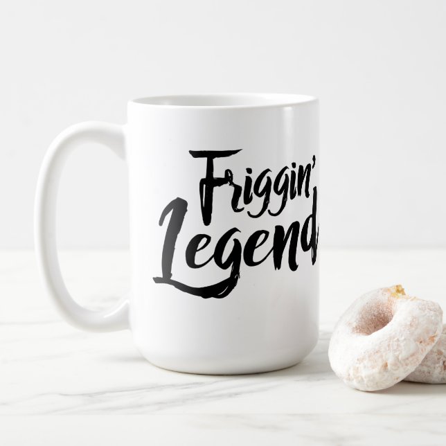 Large Mug - Friggin' Legend Kaffemugg (Med munk)