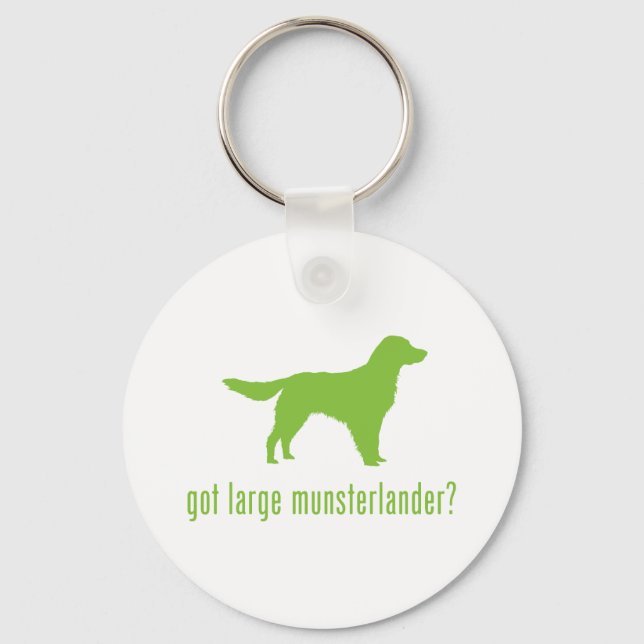 Large Munsterlander Nyckelring (Framsida)