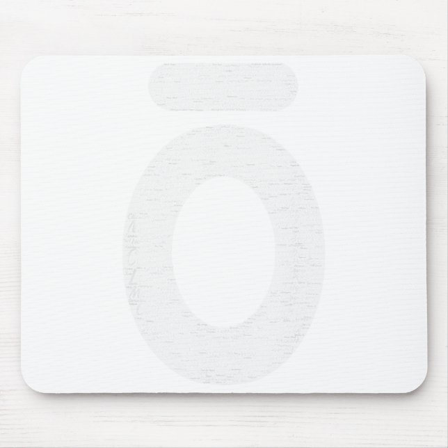 Large O Essential Oil White Words  Musmatta (Framsidan)